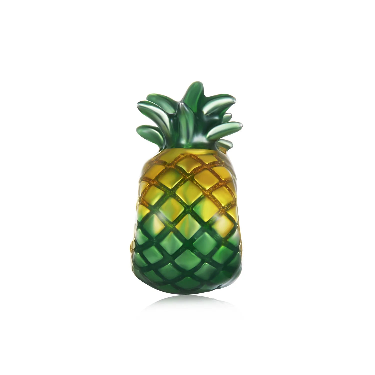 pandora style pineapple sterling silver charm scc2833