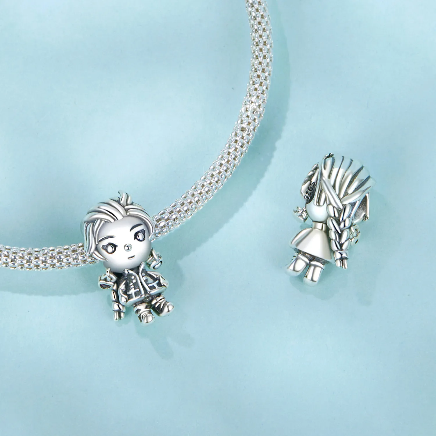 PANDORA Style Punk Girl Charm - SCC2793