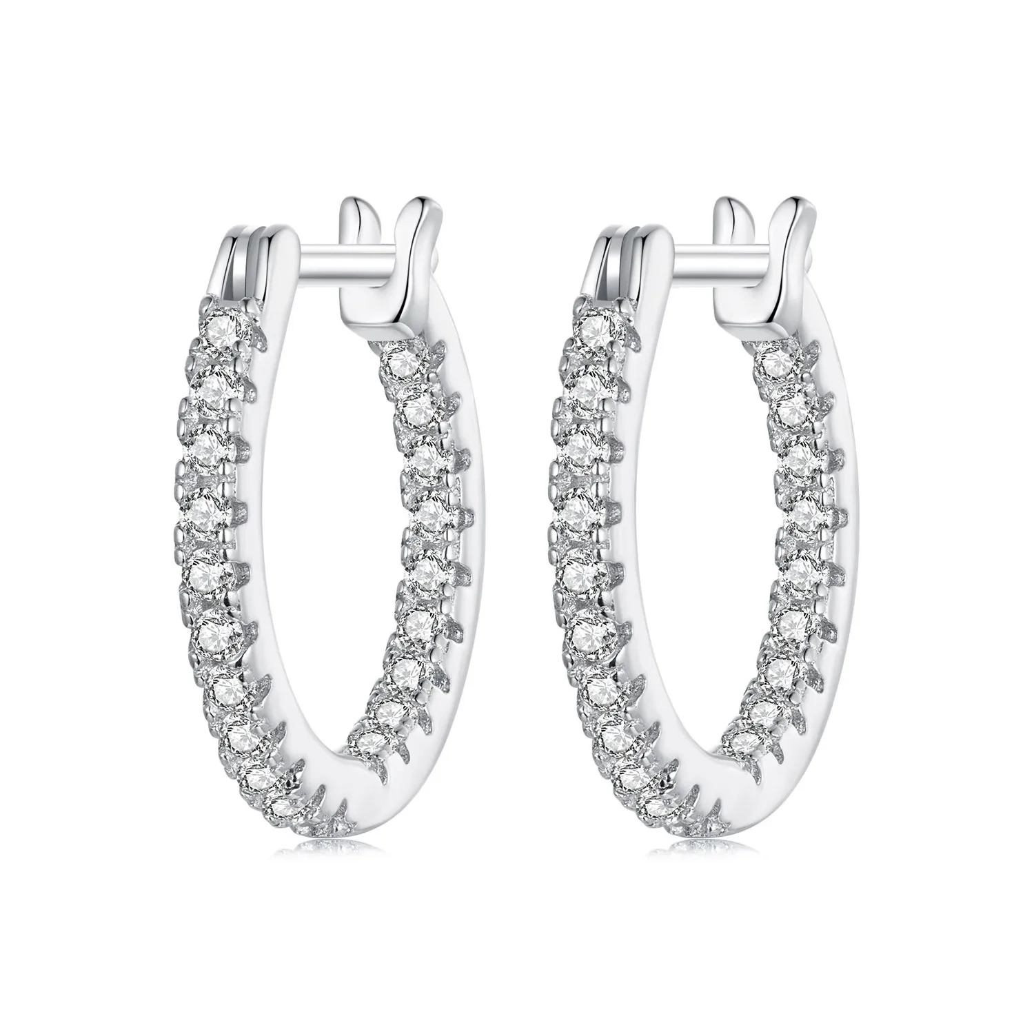 pandora style shining earrings bse1023