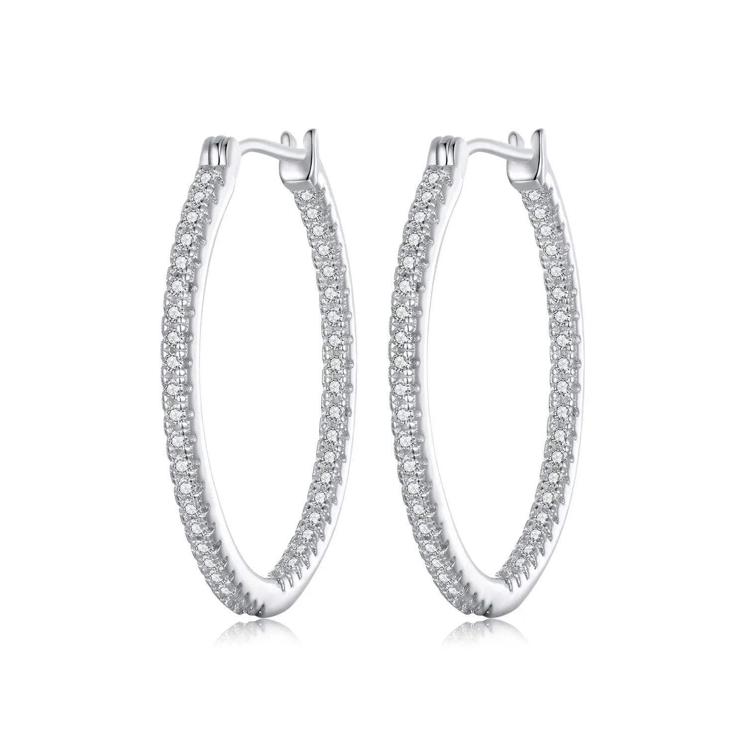 pandora style shining earrings bse1023l