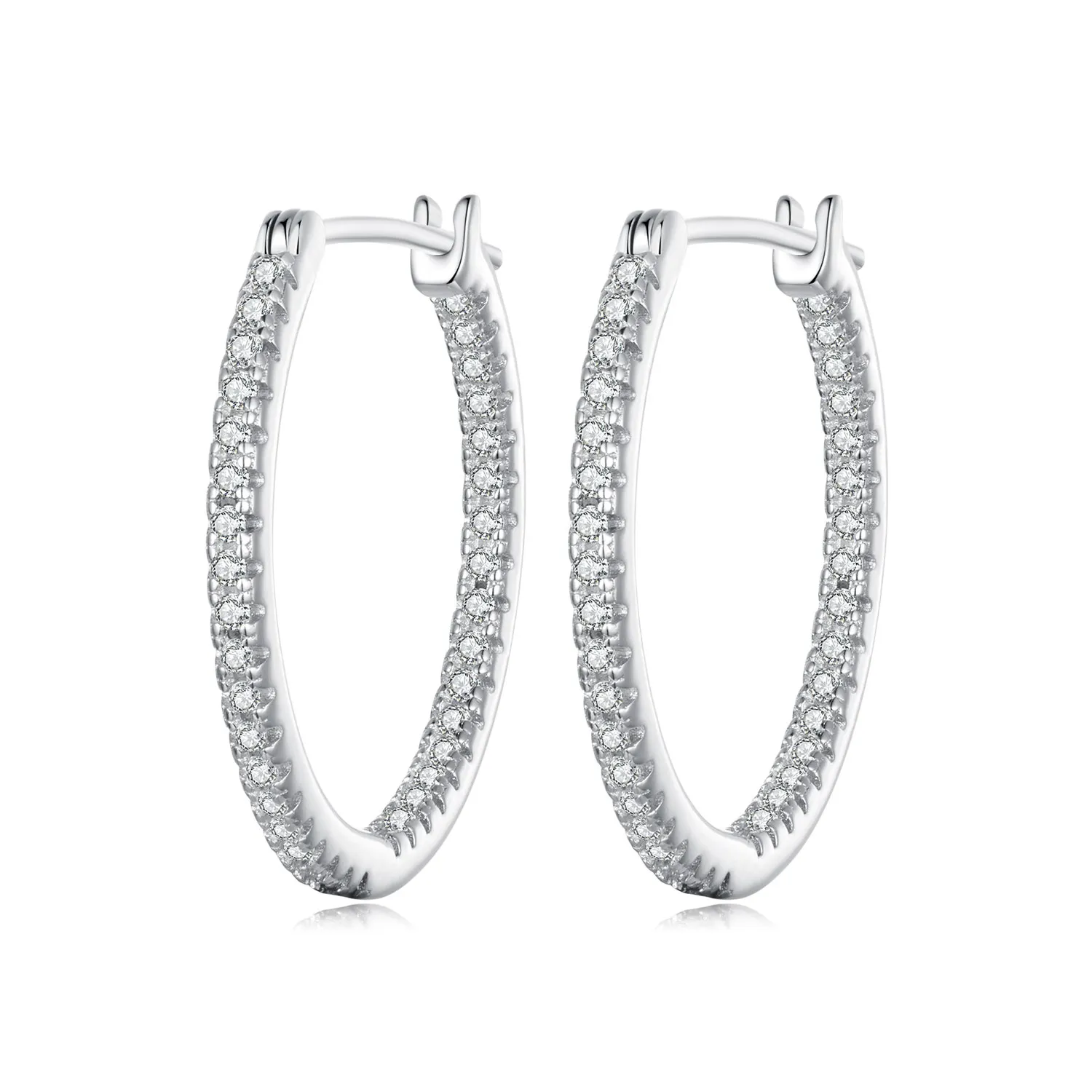 pandora style shining earrings bse1023m