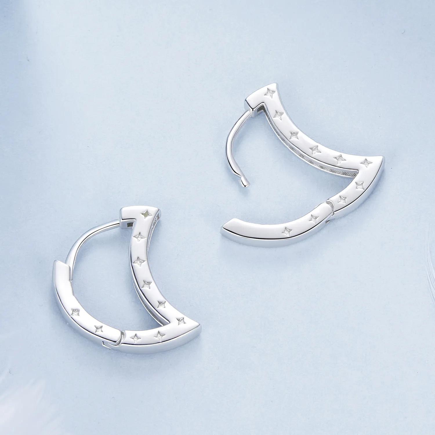 PANDORA Style Star and Moon Earrings - BSE1031