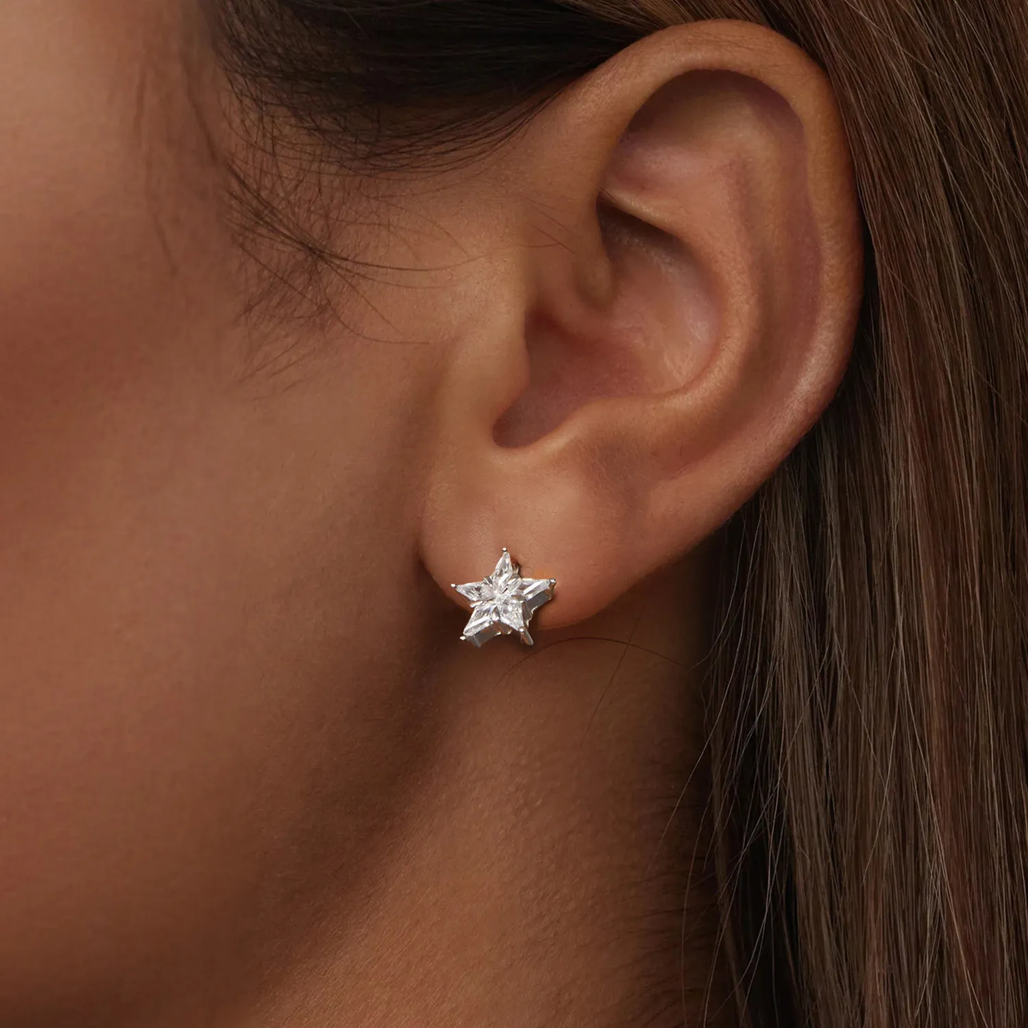 PANDORA Style Star sparkle earrings - BSE1009