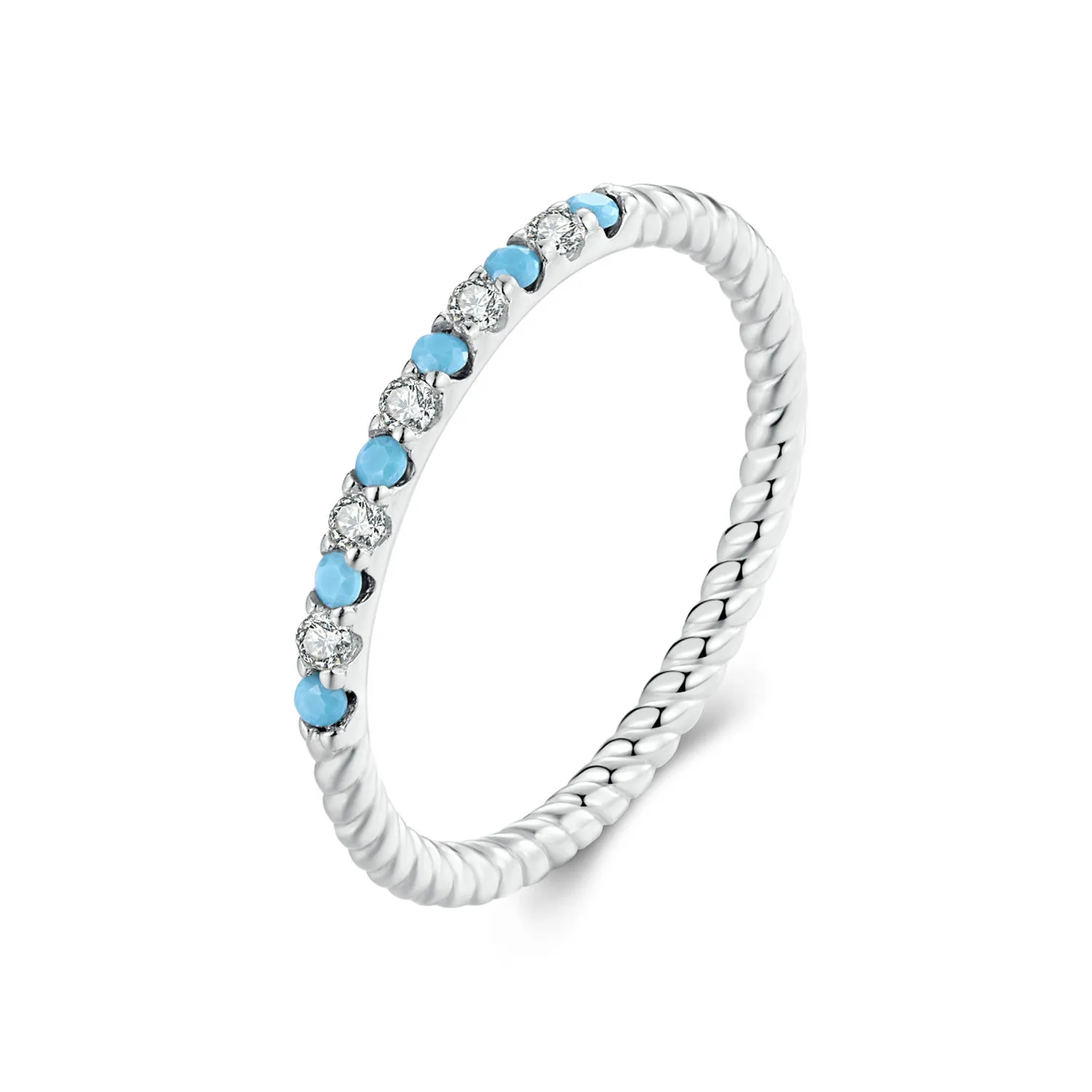 pandora style turquoise ring scr1024