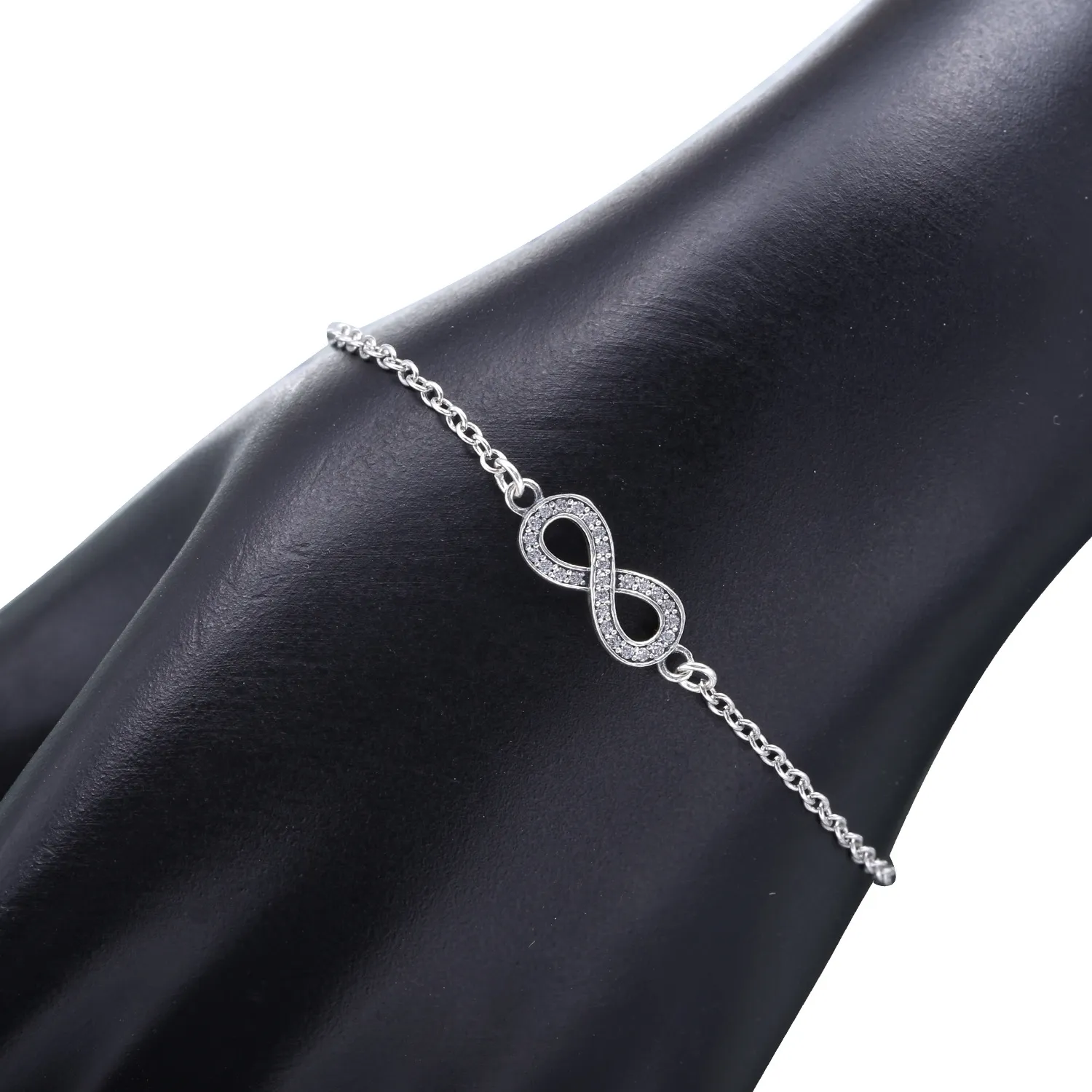 PANDORA Symbol of Infinity Bracelet, Clear CZ - 590509CZ