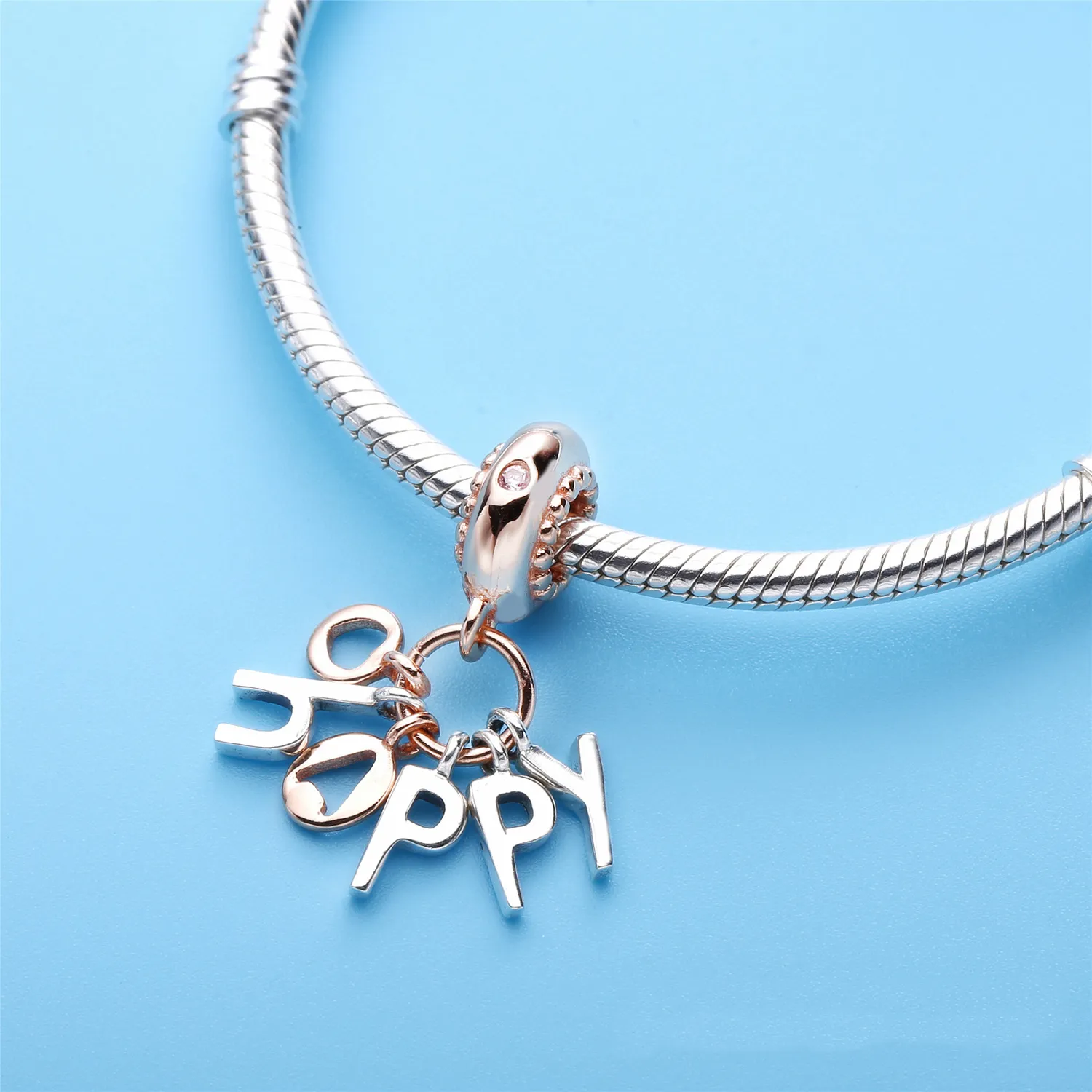 Be Happy Dangle Charm, PANDORA Rose - 787017NPO