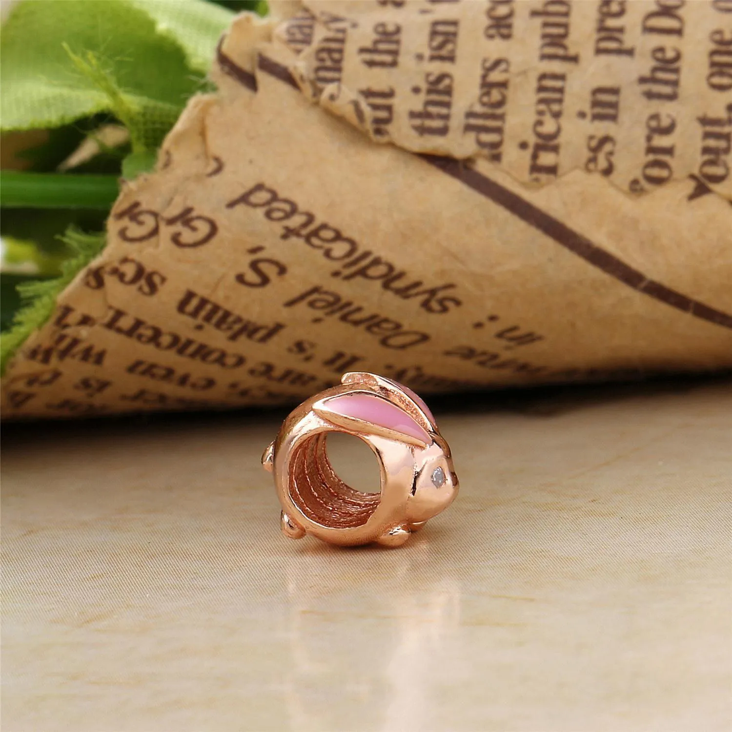 Cute Bunny Charm, PANDORA Rose™ - 787061EN160