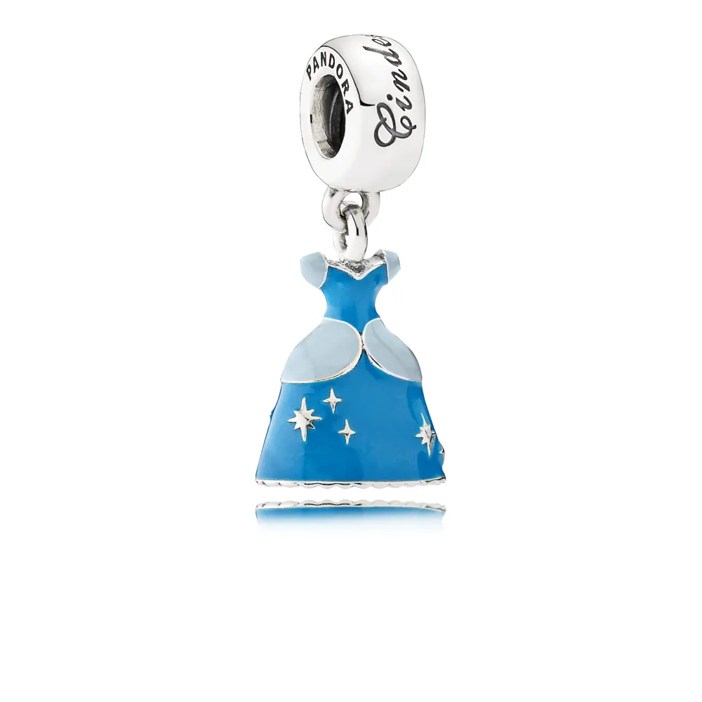 disney cinderellas dress dangle charm pandora