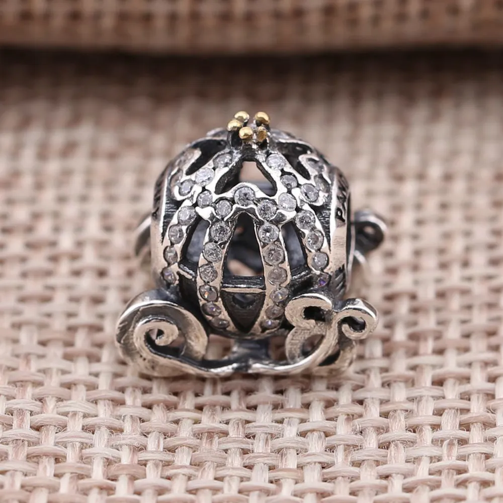 Disney, Cinderella's Pumpkin Coach Charm - PANDORA