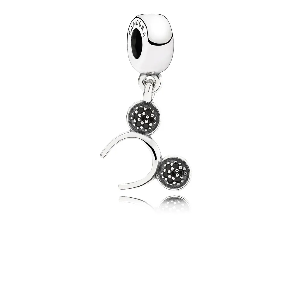 Disney, Mickey Headband Dangle Charm - PANDORA