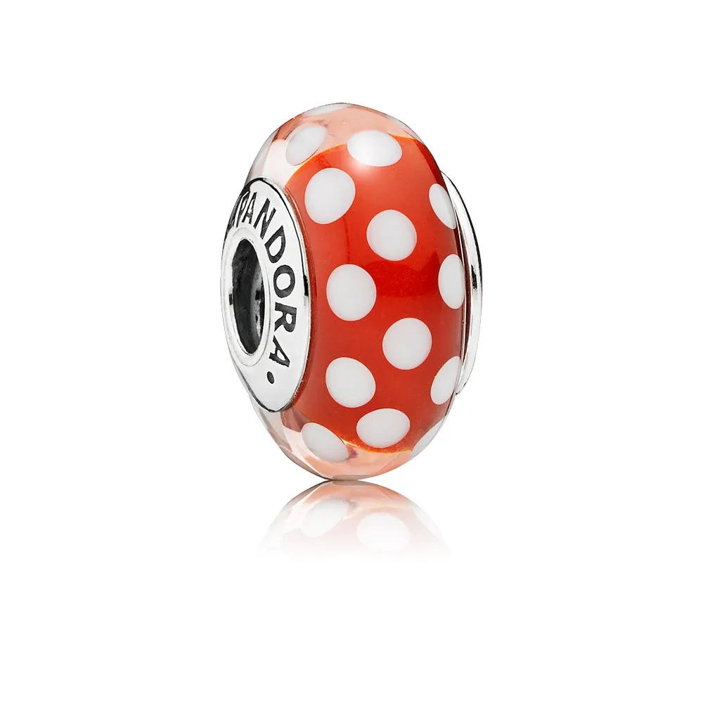 Disney, Minnie's Signature Look Charm - PANDORA