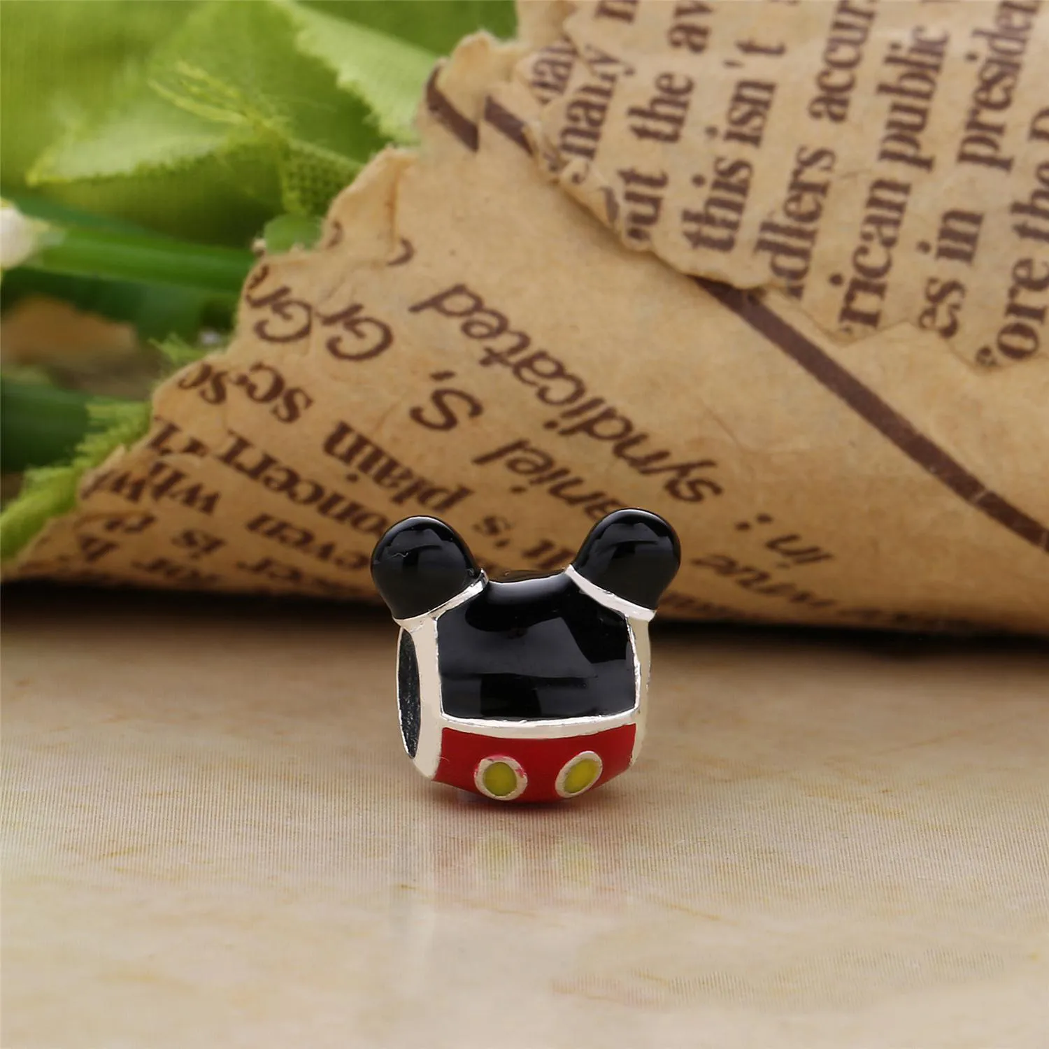 Disney PANDORA Charm - Mickey Mouse Silhouette Icon