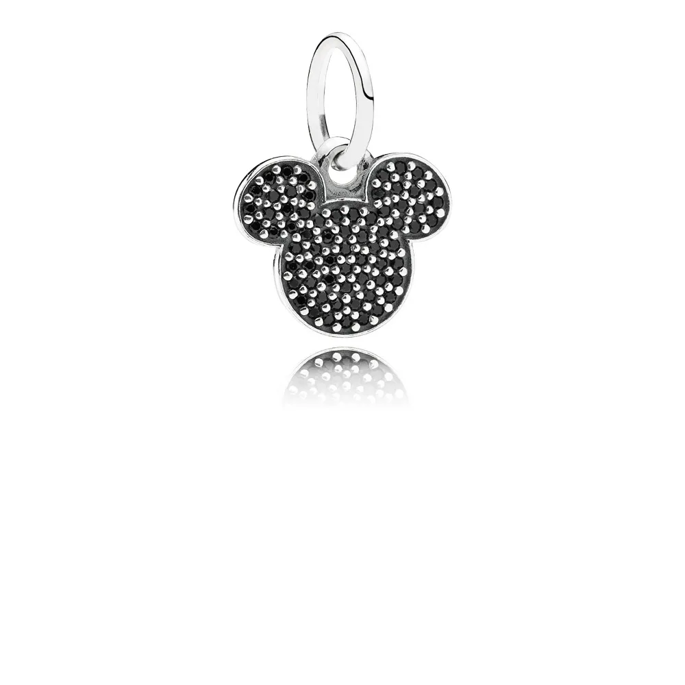 Disney, Sparkling Mickey Icon Dangle Charm - PANDORA