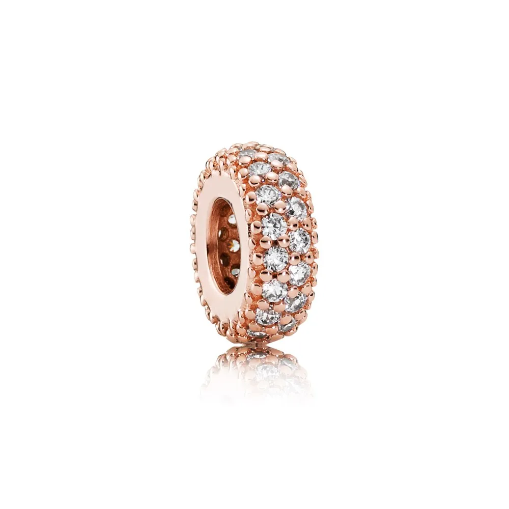 Inspiration Within Spacer, PANDORA Rose™ Clear CZ - 781359CZ