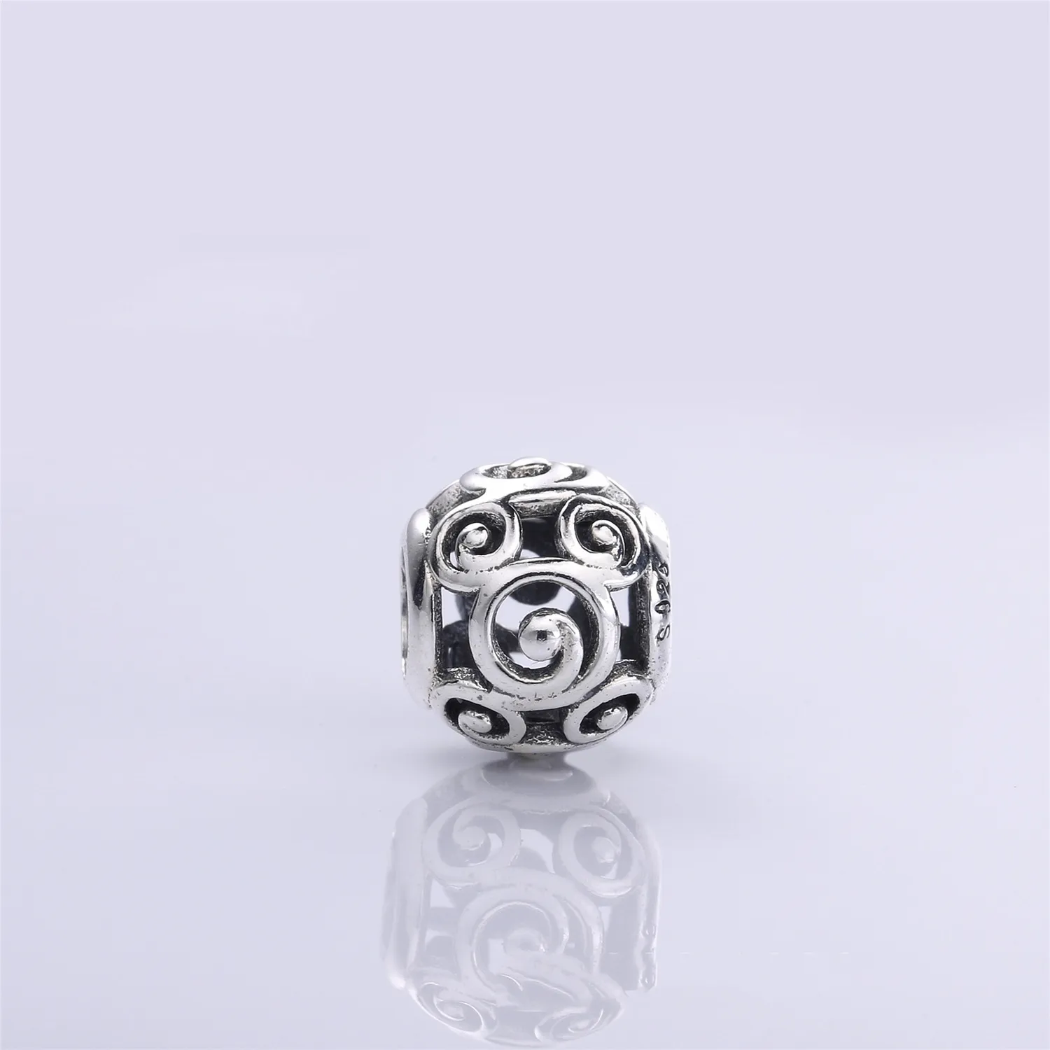 Mickey Mouse "Mickey Swirls" Charm by PANDORA - 7501055880559P