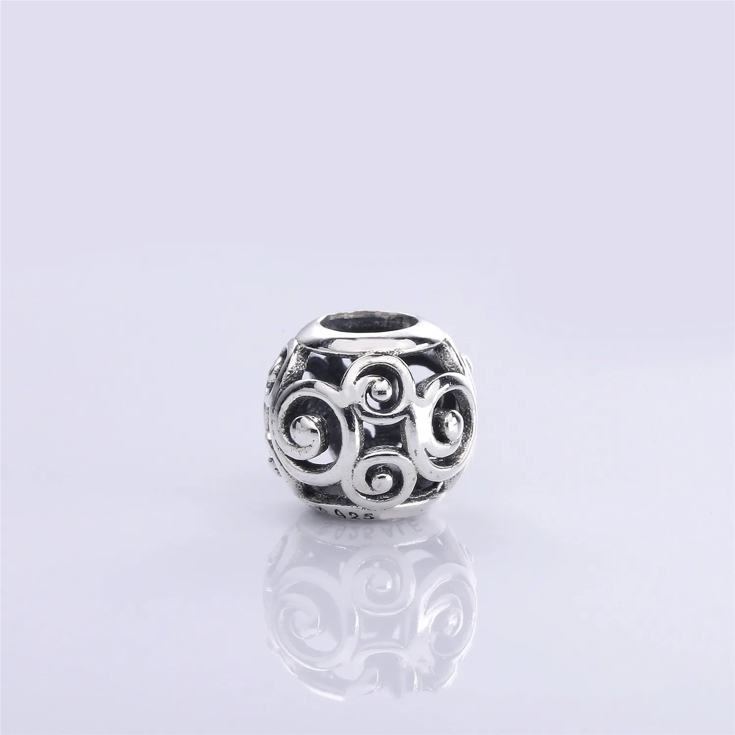 Mickey Mouse "Mickey Swirls" Charm by PANDORA - 7501055880559P