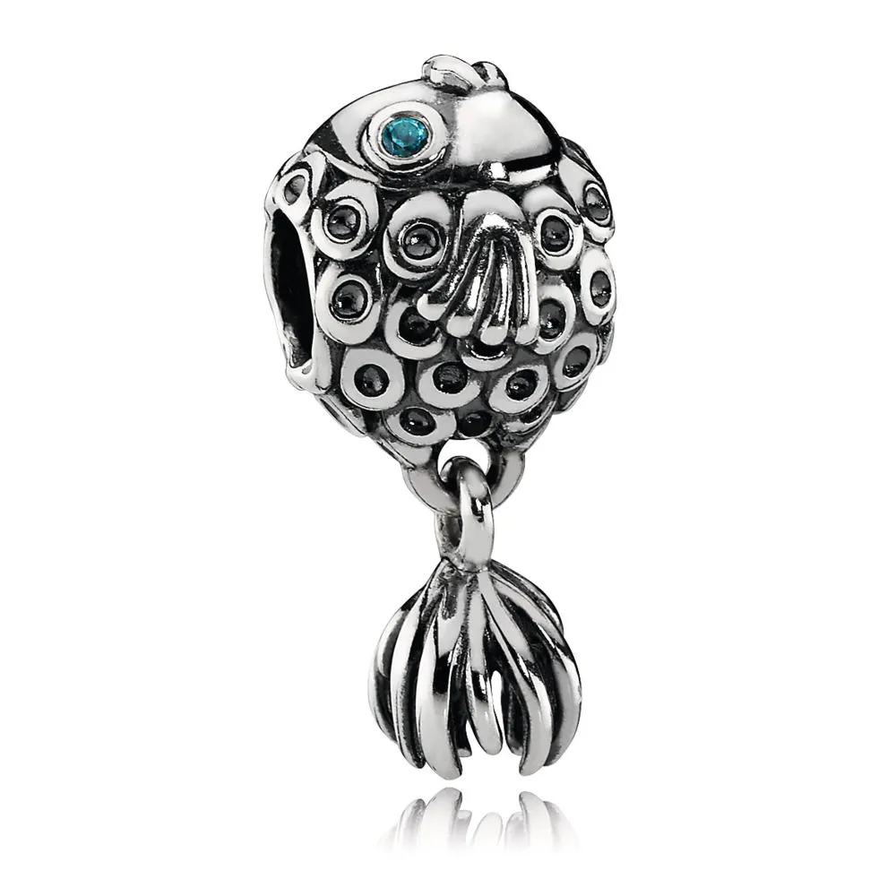 PANDORA Angel Fish Charm - 791108TPP