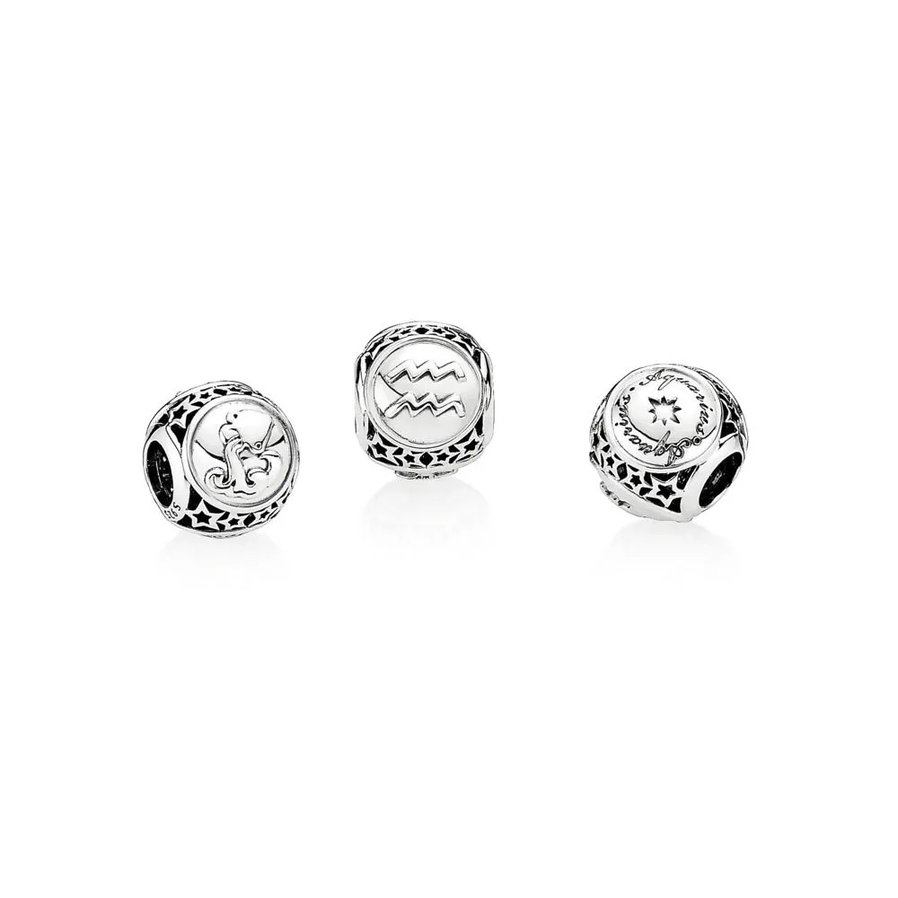 PANDORA Aquarius Star Sign Charm - 791934