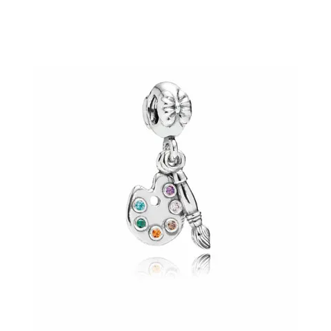 PANDORA Artist's Palette Pendant Charm - 791268CZMX