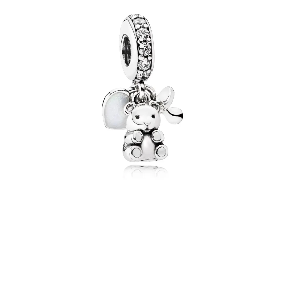 PANDORA Baby Treasures with Clear CZ Dangle - 792100CZ