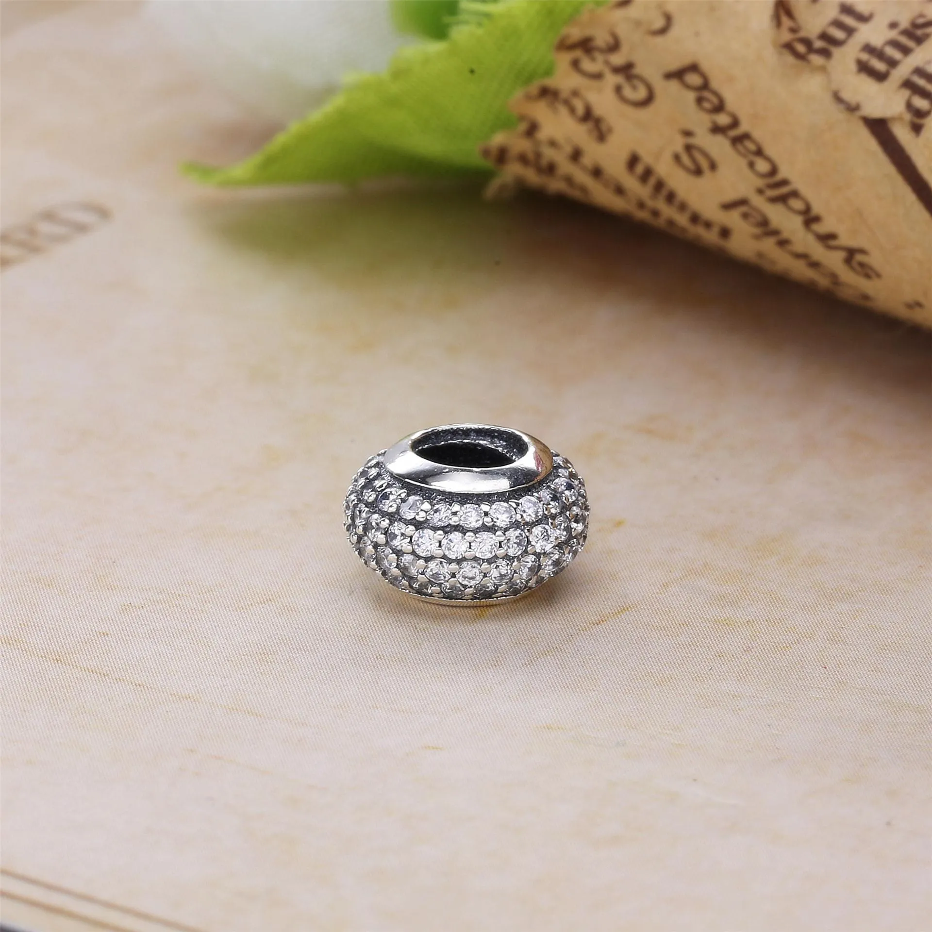 PANDORA BALANCE Charm, Clear CZ - 796088CZ