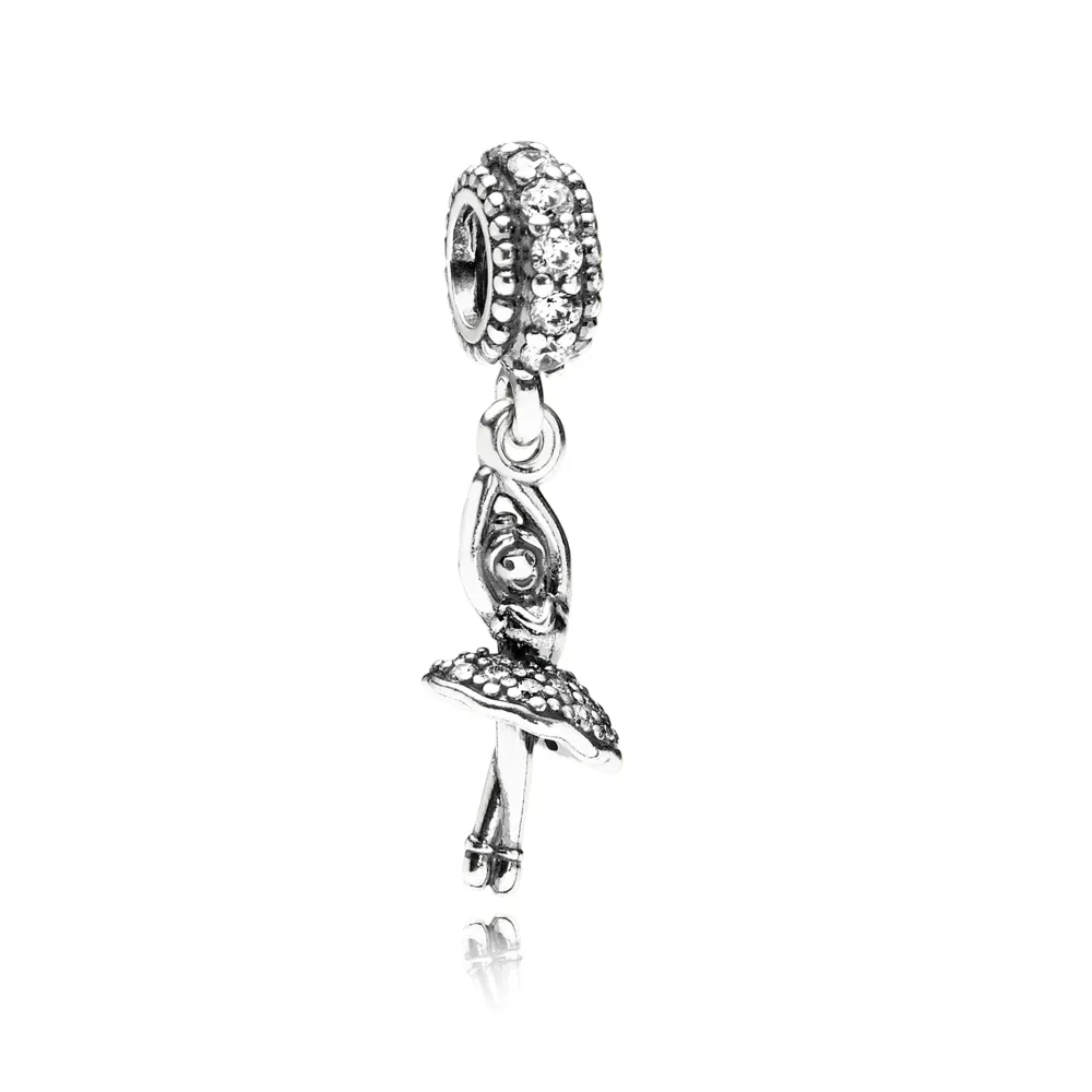 pandora ballerina pendant charm 791365cz