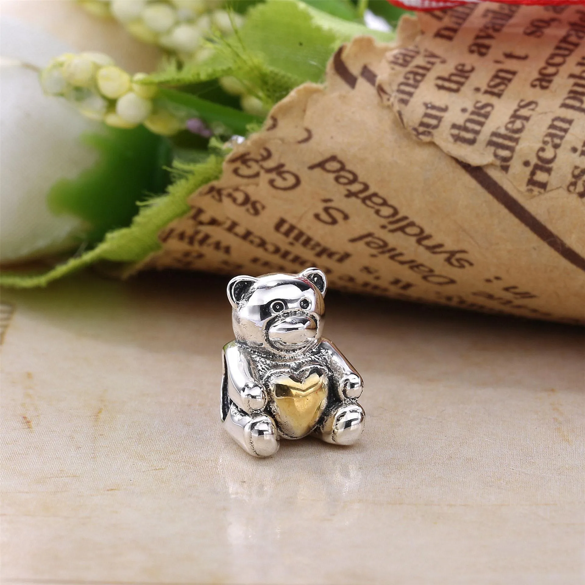 PANDORA Bear my heart Charm - 791166