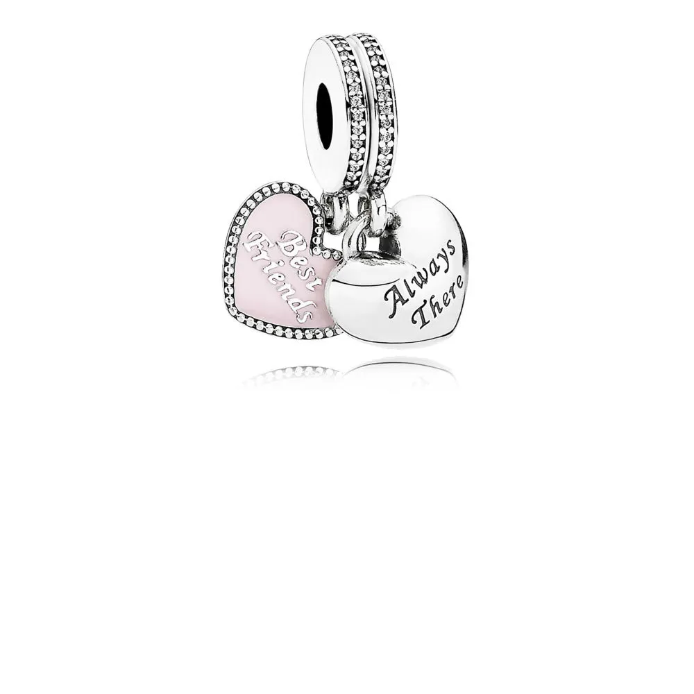 PANDORA Best Friends Pendant Charm - 791950CZ