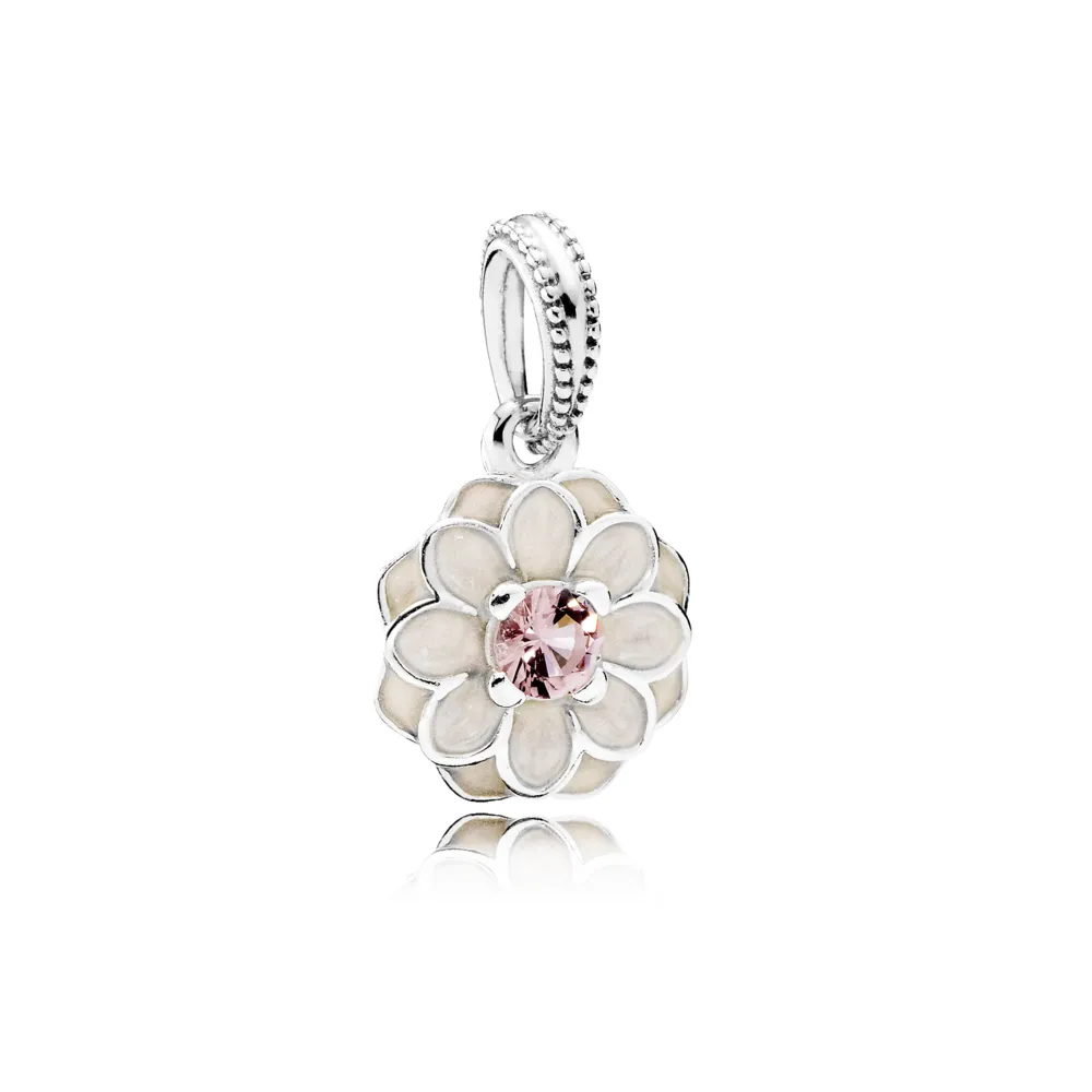 PANDORA Blooming Dahlia Pendant Charm - 791829NBP