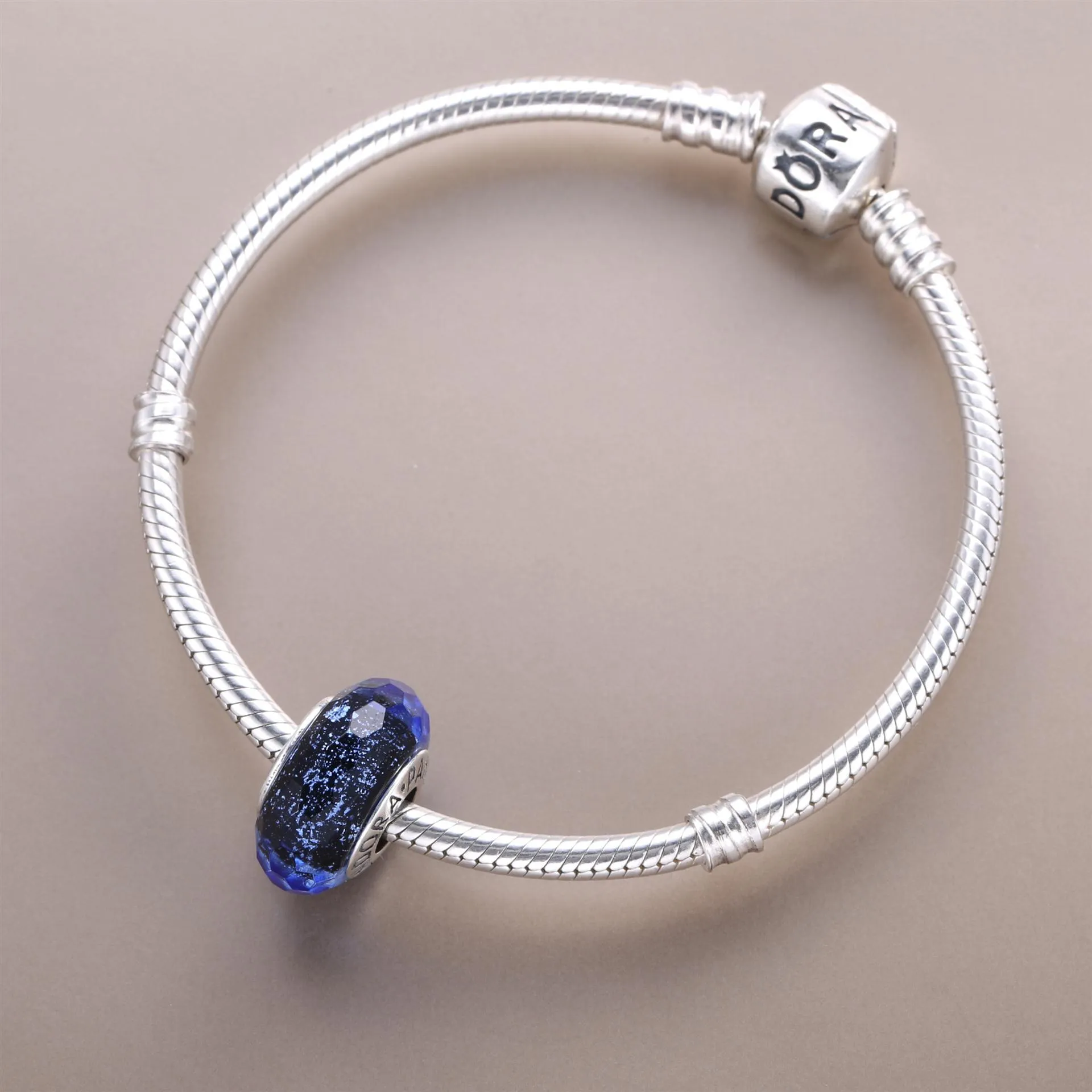 PANDORA Blue Fascinating Iridescence Charm - 791646