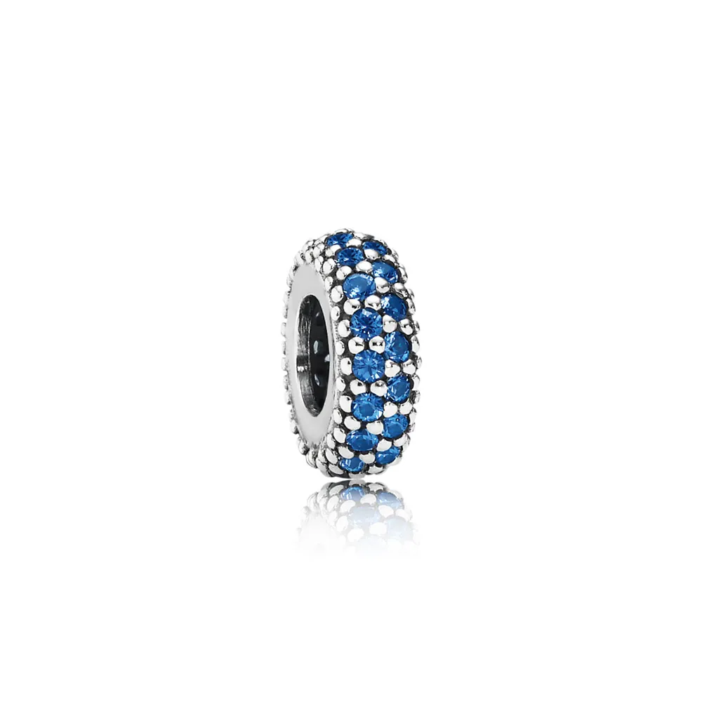 PANDORA Blue Pavé Spacer - 791359NCB