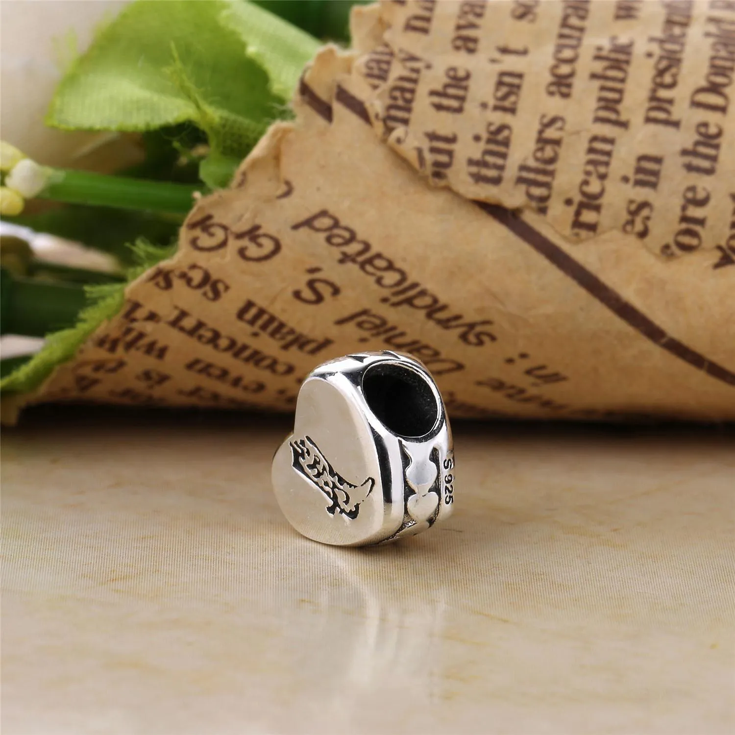 PANDORA Boot heart charm - PS00178-1