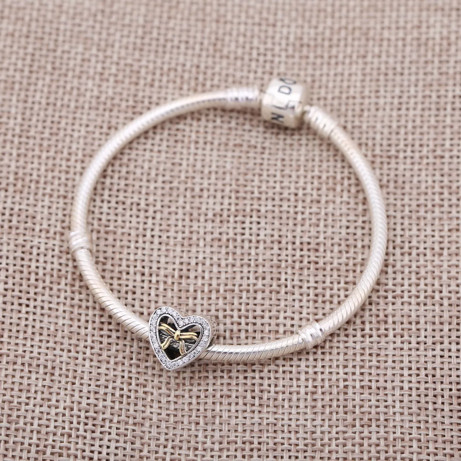 PANDORA Bound By Love Charm - 791875CZ