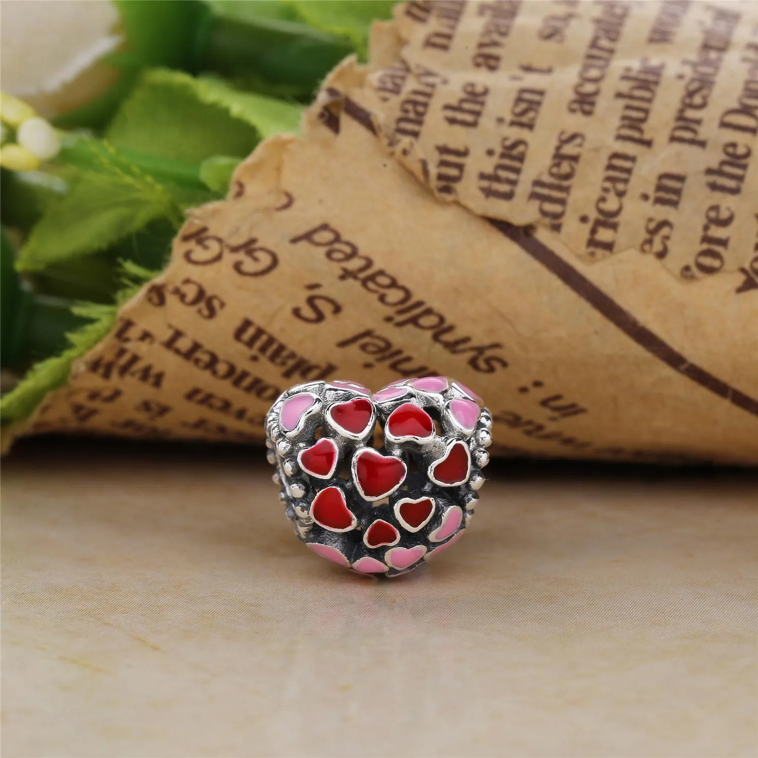 PANDORA Burst of Love Charm, Mixed Enamel - 796557ENMX