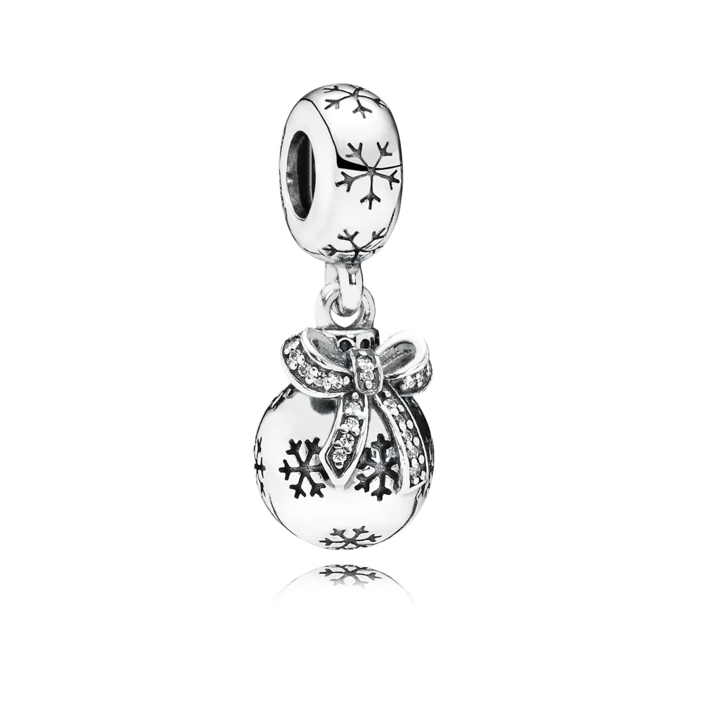 PANDORA Christmas Bauble Dangle Bead - 791410CZ