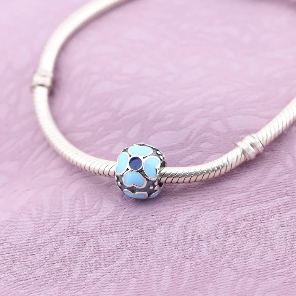 PANDORA Daisy, Blue Enamel Charm - 790433EB