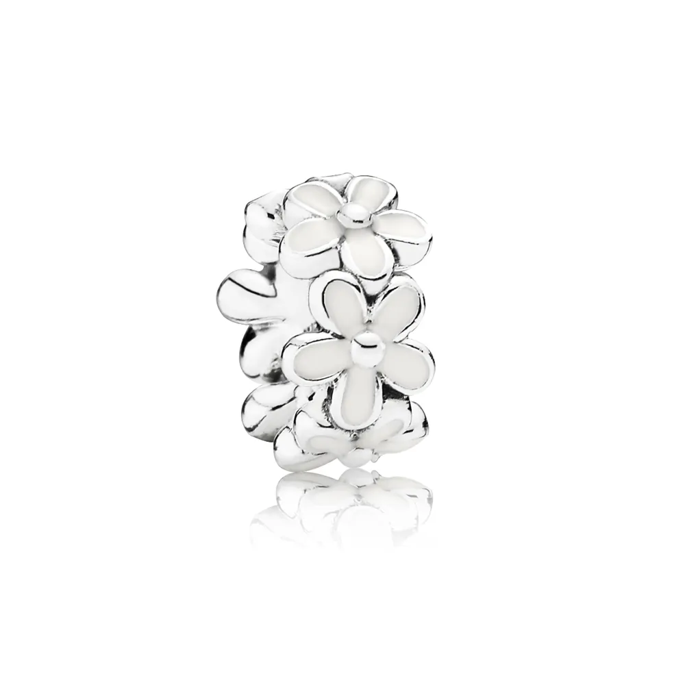 PANDORA Darling Daisies Spacer Charm - 791495EN12