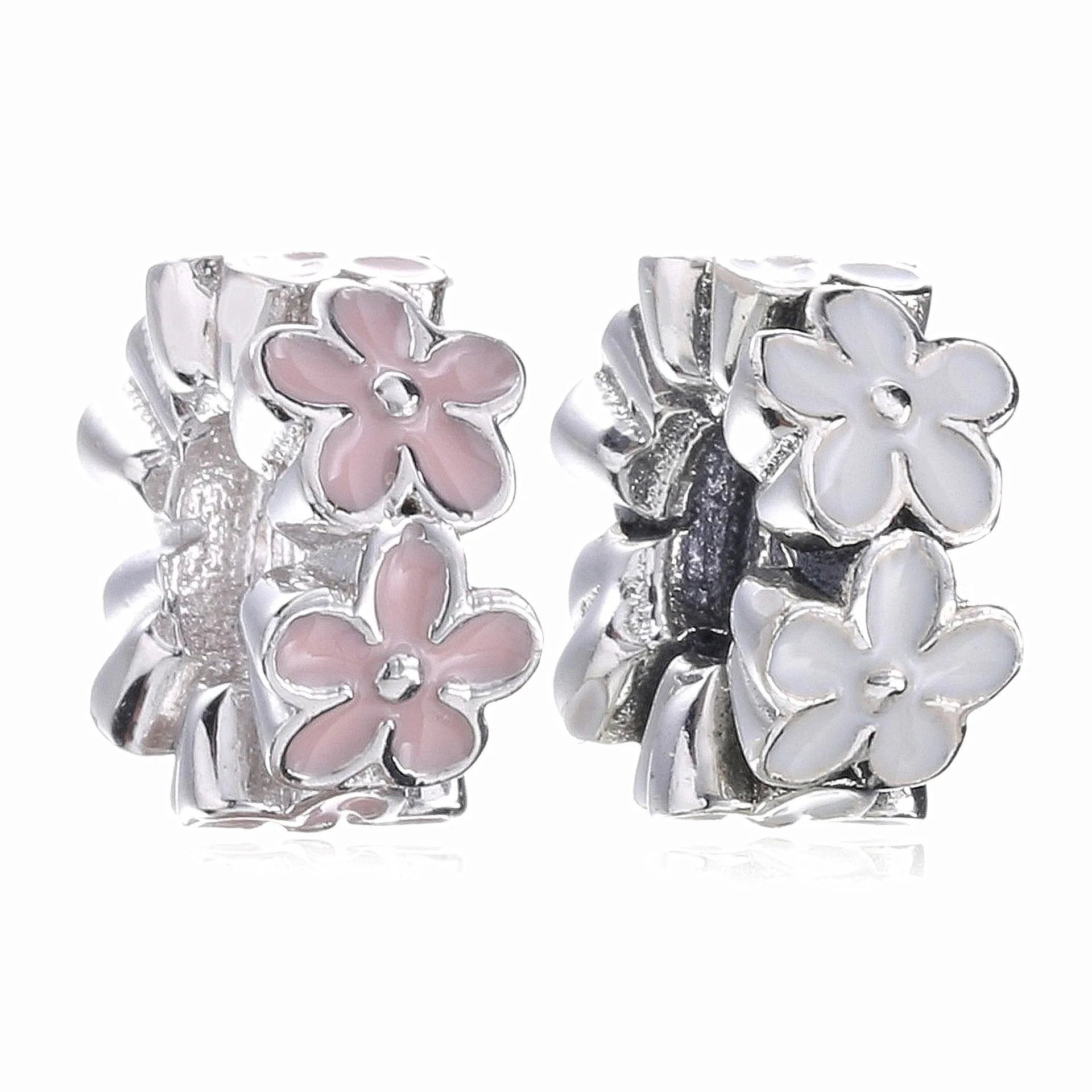 PANDORA Darling Daisies Spacer Charm - 791495EN12