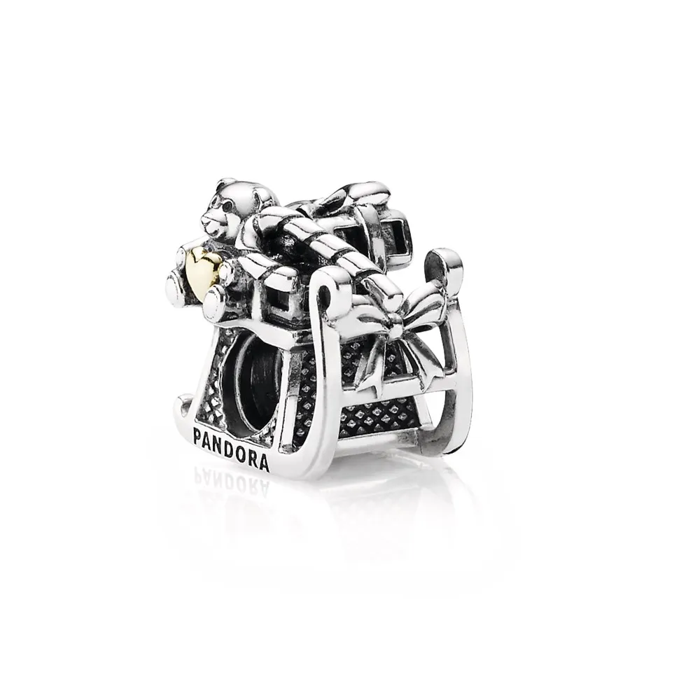 pandora dashing through the snow charm 791207