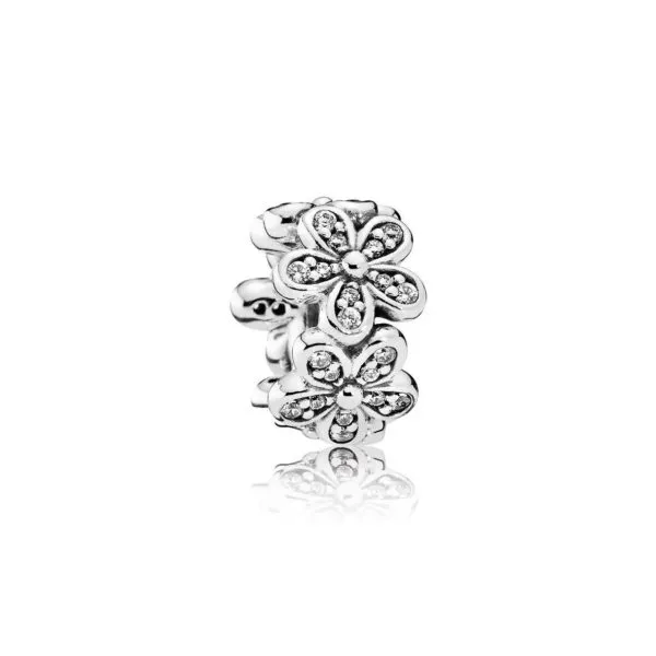 PANDORA Dazzling Daisies Spacer Clips - 792053CZ