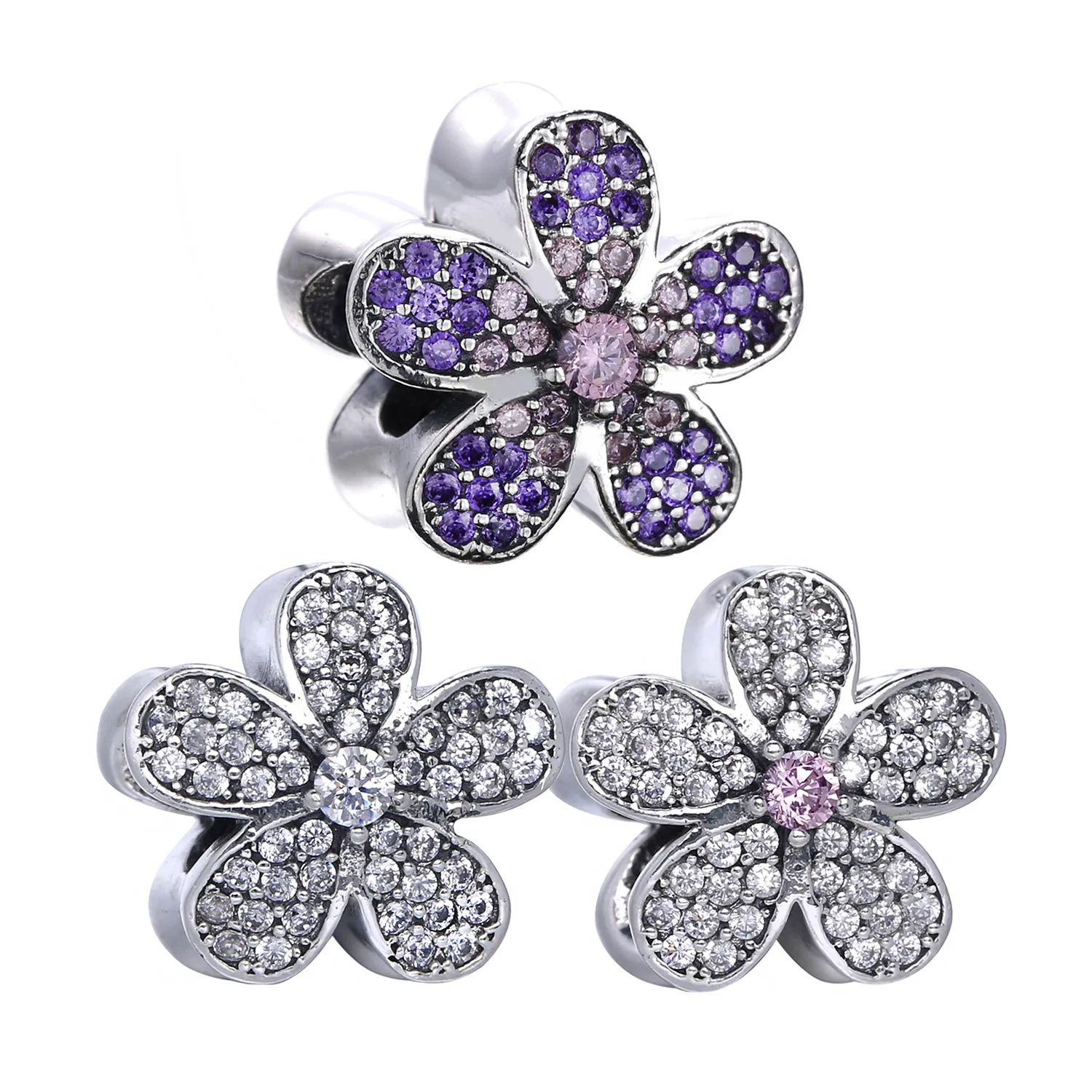 PANDORA Dazzling Daisy Flower With Diamonds Charm - 791480CZ