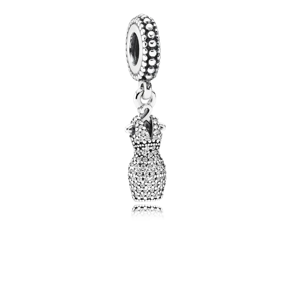 PANDORA Dazzling Dress with Clear CZ Dangle - 792062cz