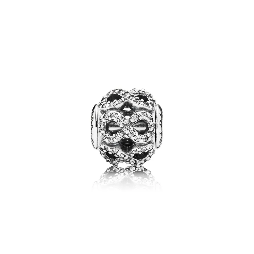 PANDORA DEDICATION Charm, Clear CZ - 796047CZ