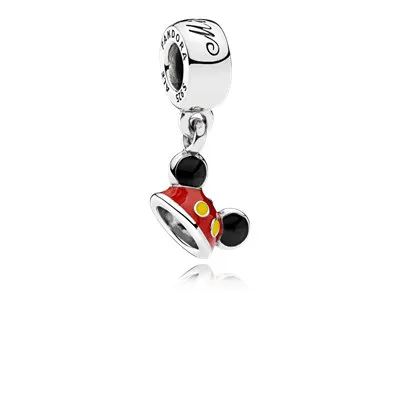 PANDORA Disney Parks Mickey Ear Hat Dangle Charm - 792121ENMX