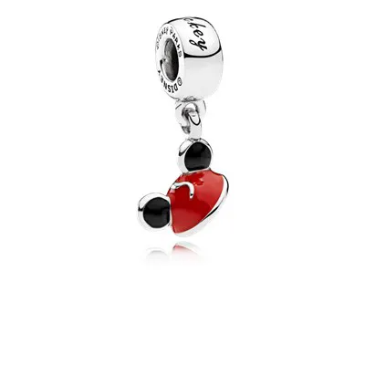 PANDORA Disney Parks Mickey Ear Hat Dangle Charm - 792121ENMX