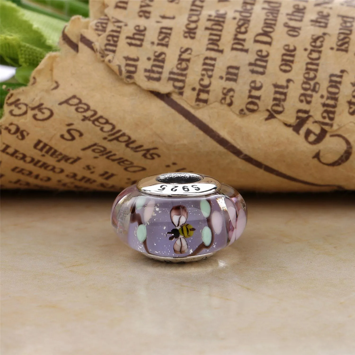 PANDORA Enchanted Garden Charm, Murano Glass - 797014