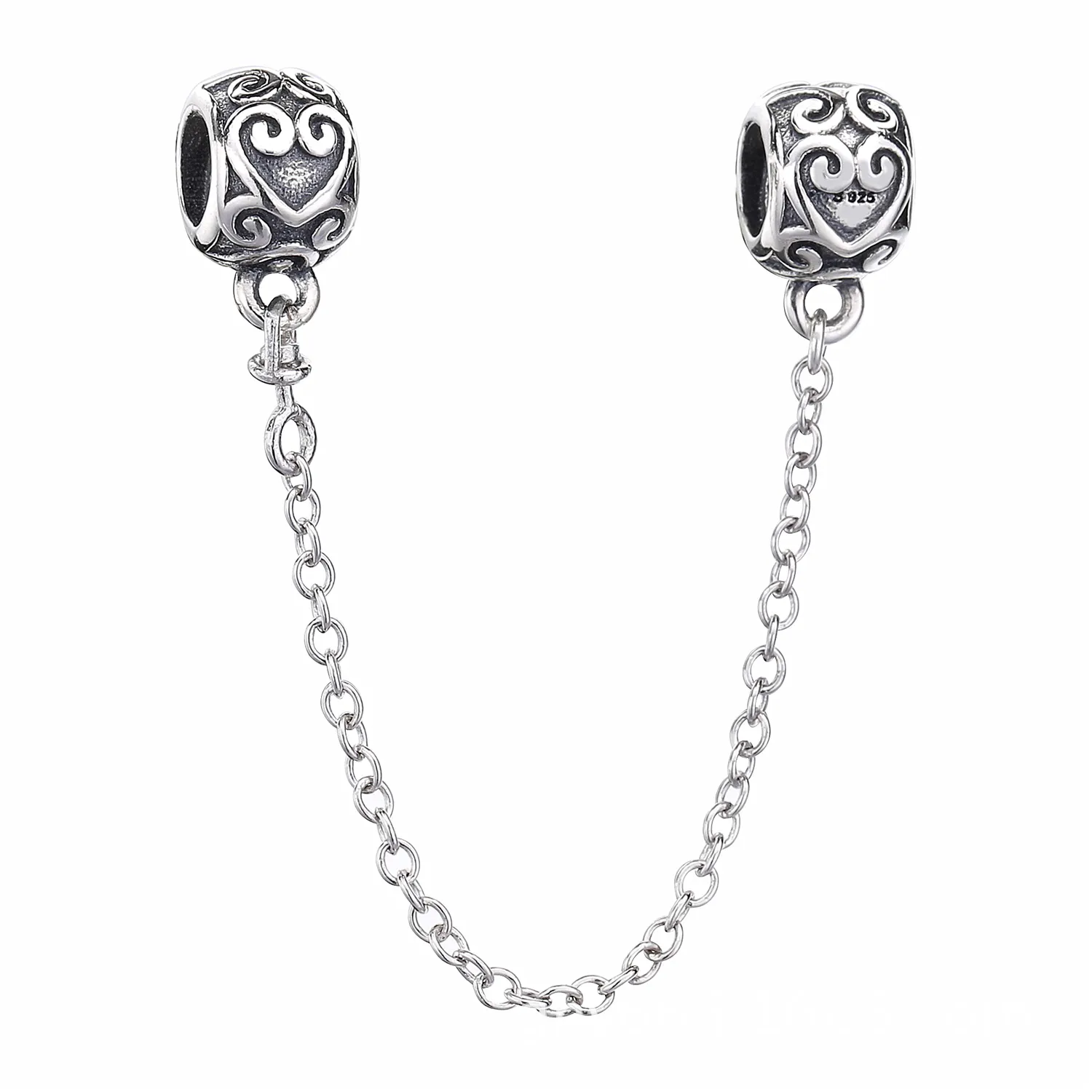 PANDORA Enchanted Heart Safety Chain - 797036