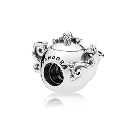 pandora enchanted tea pot charm clear cz 797065cz