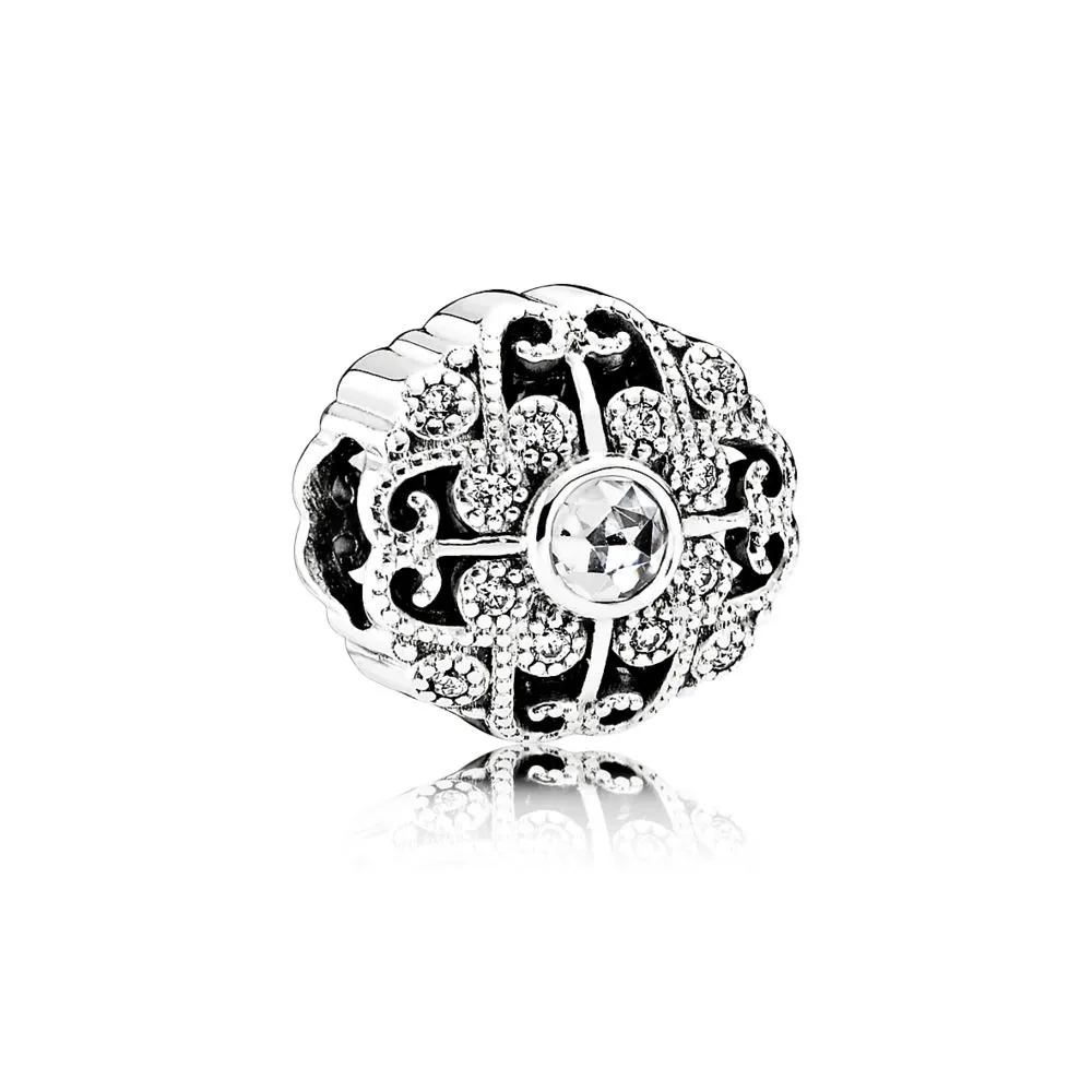 PANDORA Fairytale Bloom Charm - 791961CZ