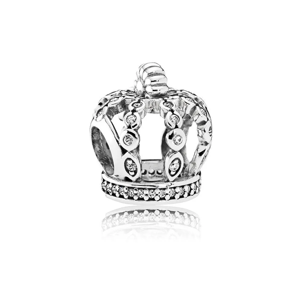 PANDORA Fairytale Crown Clear CZ Charm - 792058CZ